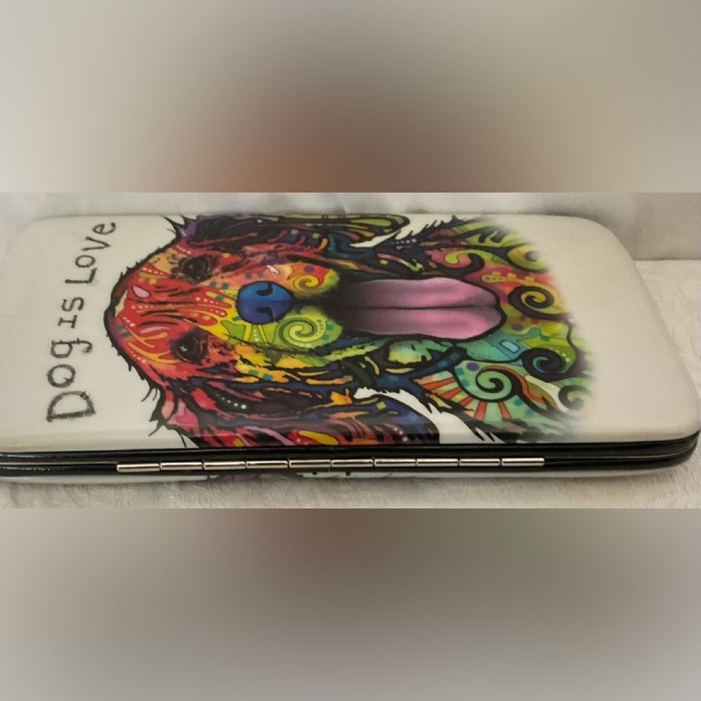 Hard Case Dog Is Love Wallet - Picture 4 of 13